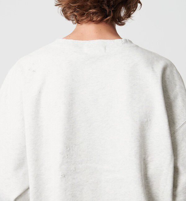 MONKEY TIME「フレンチテリー ディストレスト クルーネック」|Tシャツ・カットソー|