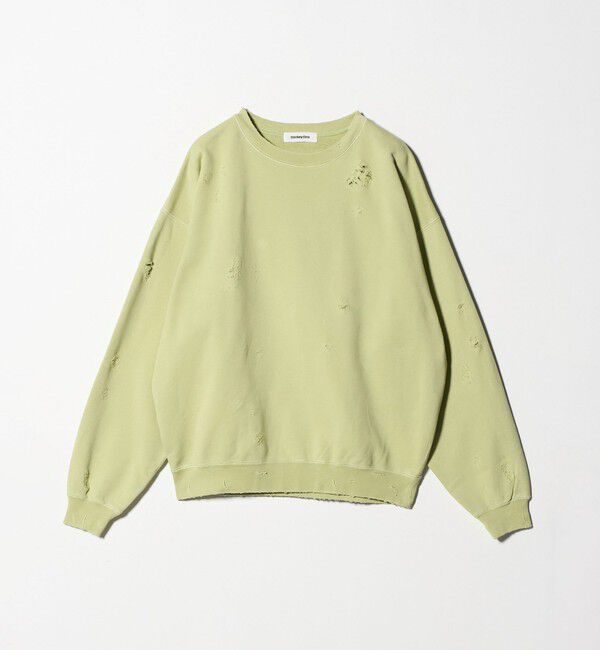 MONKEY TIME「フレンチテリー ディストレスト クルーネック」|Tシャツ・カットソー|