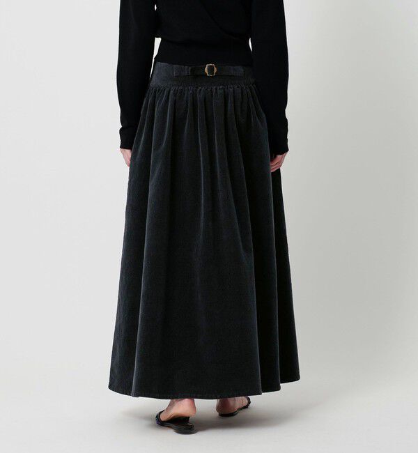 ATTISESSION「＜ATTISESSION＞コーデュロイ ロング スカート」|スカート|