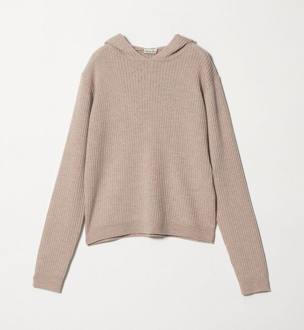 STEVEN ALAN「＜Steven Alan＞ウール リブ ニット フーディー」|ニット・セーター|