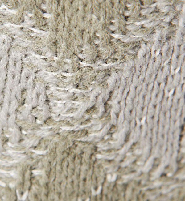 BEAUTY&YOUTH UNITED ARROWS「ロンバス パターン クルーネック ニット ウォッシャブル」|ニット・セーター|