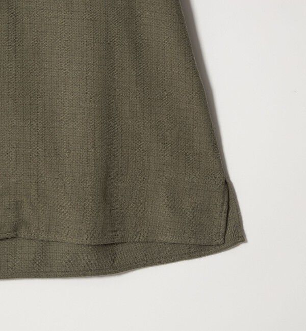 STEVEN ALAN「＜Steven Alan＞ ネル マイクロチェック オープンカラー シャツ BOX」|シャツ・ブラウス|