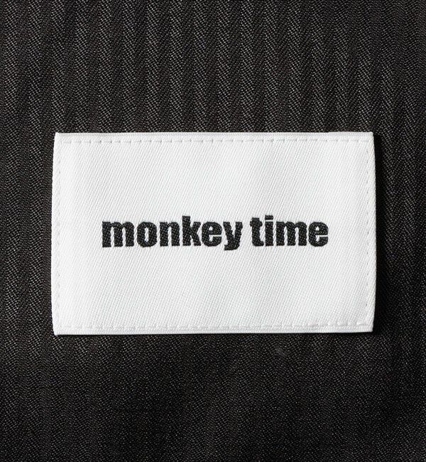 MONKEY TIME「TW ツイル カーブ スラックス -セットアップ対応-」|チノ|