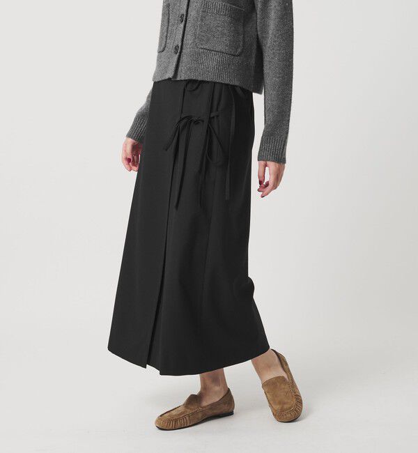 BEAUTY&YOUTH UNITED ARROWS「ツイル リボン ラップスカート」|スカート|