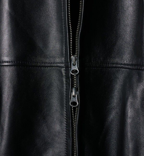 BEAUTY&YOUTH UNITED ARROWS「シープレザー ノーカラージップブルゾン」|その他|