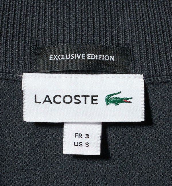 BEAUTY&YOUTH UNITED ARROWS「＜LACOSTE for BEAUTY&YOUTH＞ジップ カーディガン」|カーディガン|