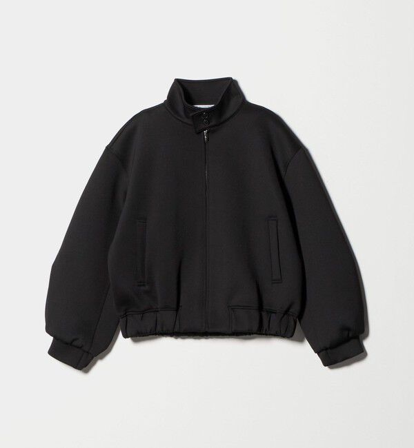 BEAUTY&YOUTH UNITED ARROWS「【WEB限定】ダブルニット ジップスタンドブルゾン ウォッシャブル」|ブルゾン・スタジャン|