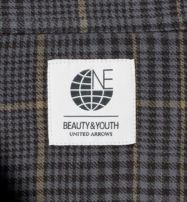 BEAUTY&YOUTH UNITED ARROWS「＜one BEAUTY&YOUTH＞C/TCL チェック シャツ FORM型」|シャツ・ブラウス|
