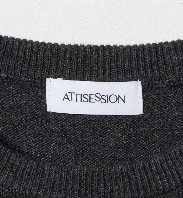 ATTISESSION「＜ATTISESSION＞ショート プルオーバー トップス」|ニット・セーター|