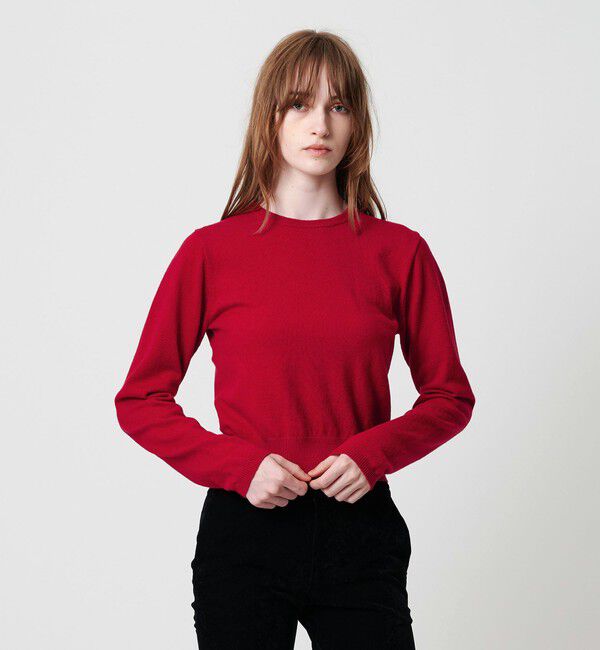 ATTISESSION「＜ATTISESSION＞ショート プルオーバー トップス」|ニット・セーター|