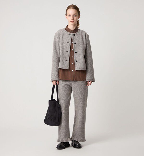 STEVEN ALAN「＜Steven Alan＞ボア フリル パンツ」|その他|