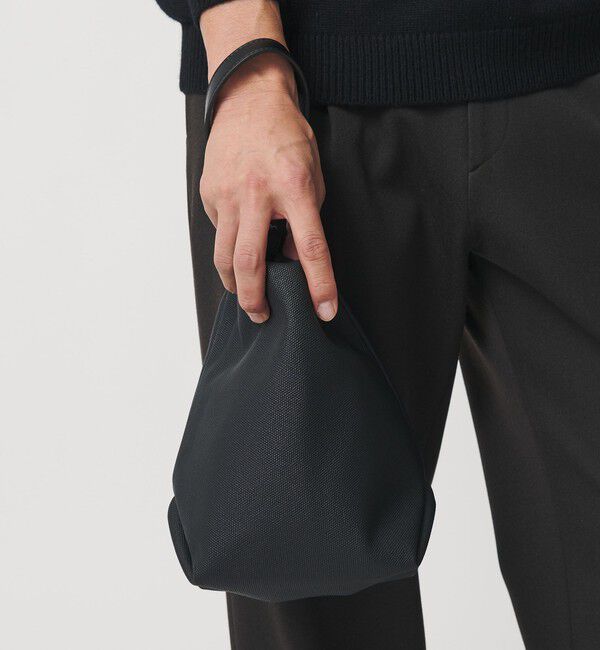 BEAUTY&YOUTH UNITED ARROWS「&ldquo;Emboss Bag Series&rdquo; ハンギング ポーチ」|ハンドバッグ|BLACK