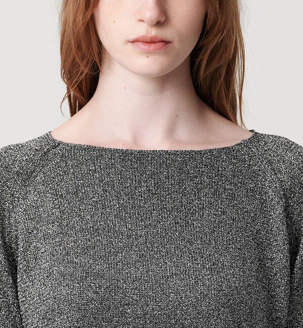 ATTISESSION「＜ATTISESSION＞ラメ リリヤーン プルオーバー ニット トップス 」|ニット・セーター|