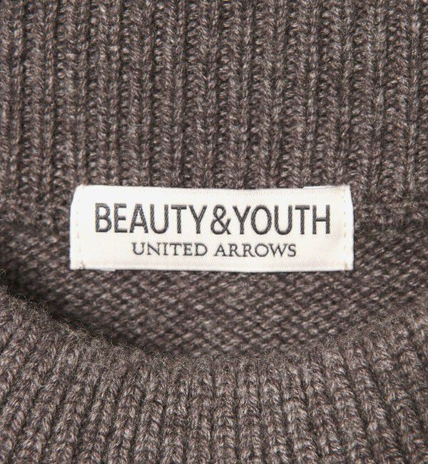 BEAUTY&YOUTH UNITED ARROWS「ウールカシミヤブレンド モックネック ニット」|ニット・セーター|