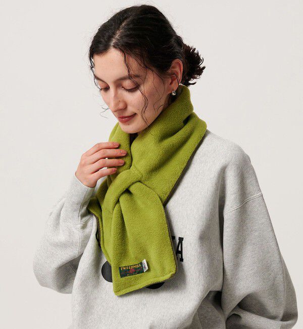 BEAUTY&YOUTH UNITED ARROWS「＜TWEEDMILL＞フリース 2トーン マフラー」|マフラー|LIME