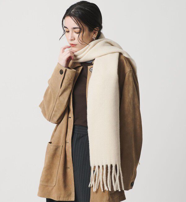 BEAUTY&YOUTH UNITED ARROWS「リバーシブル ソフト マフラー」|マフラー|