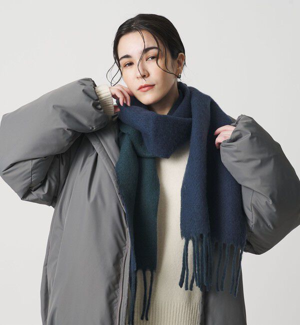 BEAUTY&YOUTH UNITED ARROWS「リバーシブル ソフト マフラー」|マフラー|