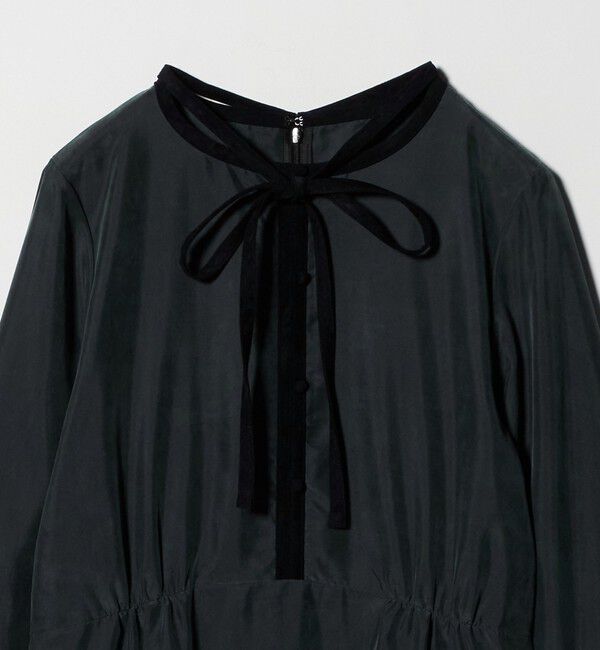 BEAUTY&YOUTH UNITED ARROWS「キュプラブレンド タイリボンワンピース」|ワンピース|