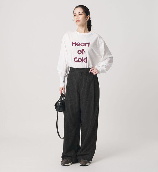 BEAUTY&YOUTH UNITED ARROWS「【WEB限定/別注】＜Americana＞プリント ロングスリーブTシャツ」|Tシャツ・カットソー|