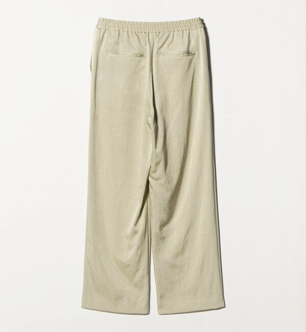BEAUTY&YOUTH UNITED ARROWS「サテンドロースト ワイドパンツ ウォッシャブル」|その他|