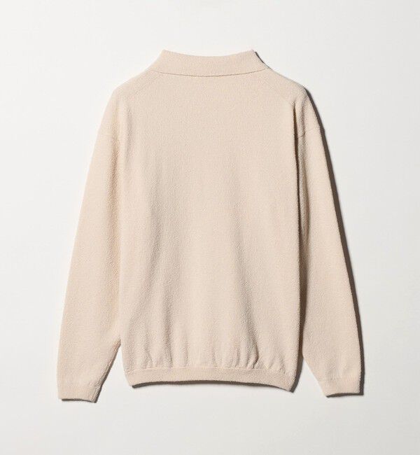BEAUTY&YOUTH UNITED ARROWS「クリンプ コットン ポロスキッパー ニット」|ニット・セーター|