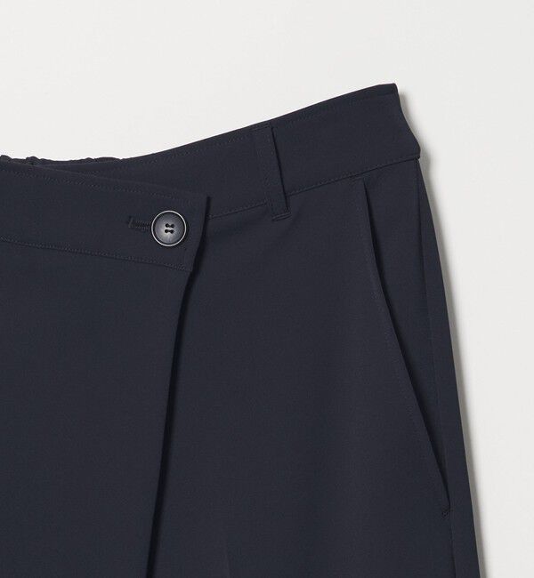 BEAUTY&YOUTH UNITED ARROWS「【WEB限定 Wardrobe DAILY MINIMAL】ダブルクロス ラップパンツ ウォッシャブル」|スラックス|