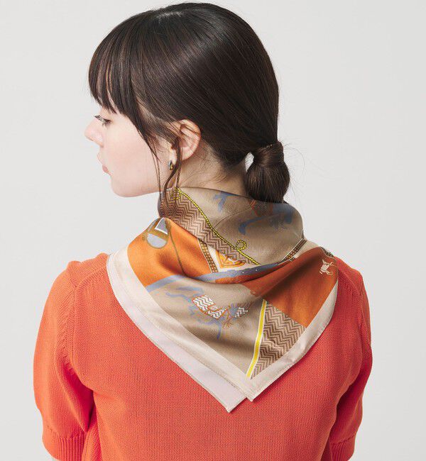 BEAUTY&YOUTH UNITED ARROWS「シルク ホース スカーフ」|バンダナ・スカーフ|