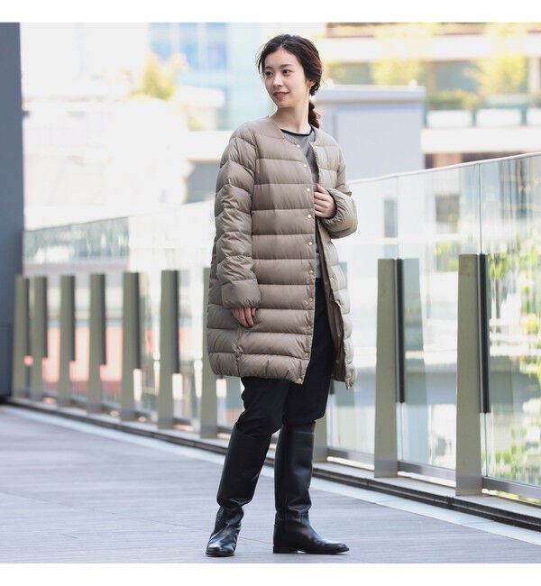 Demi-Luxe BEAMS 「【WEB限定】raditional Weatherwear / ARKLEY LONG ダウン」|ダッフルコート|
