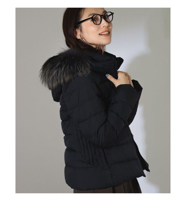 Demi-Luxe BEAMS 「TATRAS &times; Demi-Luxe BEAMS / 別注 KOSAVA セイル ファー ダウンジャケット」|ブルゾン・スタジャン|