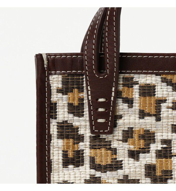 Demi-Luxe BEAMS 「A VACATION / TINY LEOPARD ミニ トートバッグ」|トートバッグ|
