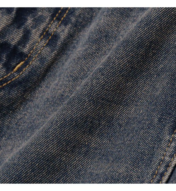 Ray BEAMS 「オーバーダイ デニム パンツ」|デニム|