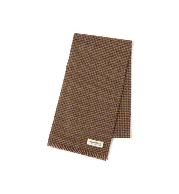 BEAMSBOY「千鳥柄 ストール」|マフラー|