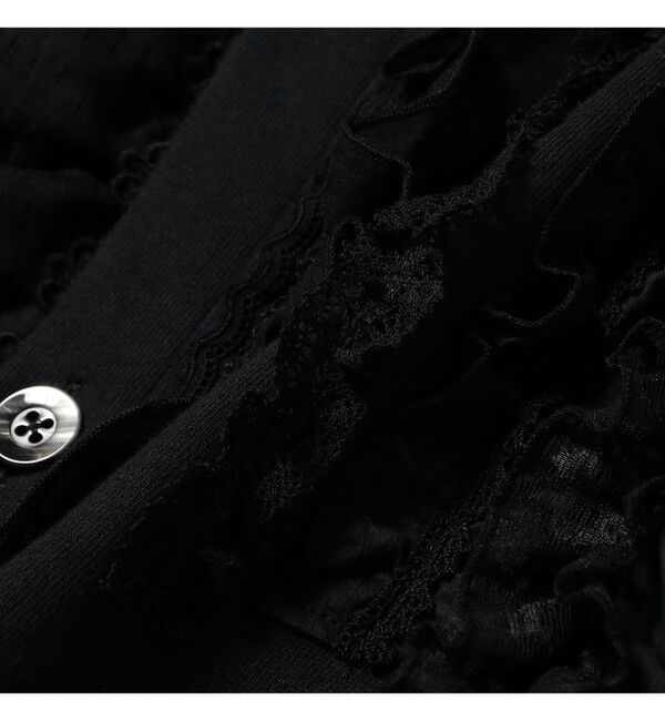 BEAMSBOY「【別注】TORI-TO / タテフリル カーディガン」|スウェット・ジャージ|