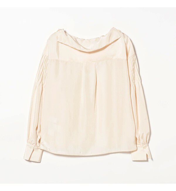 Ray BEAMS 「RBS / アーム タック ボートネック ブラウス」|シャツ・ブラウス|