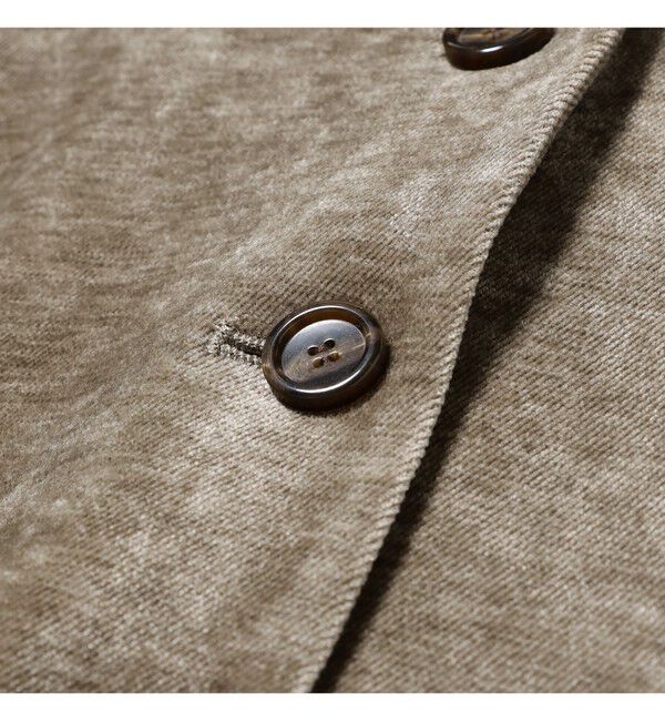 Ray BEAMS 「モール ステンカラー ジャケット」|ダッフルコート|