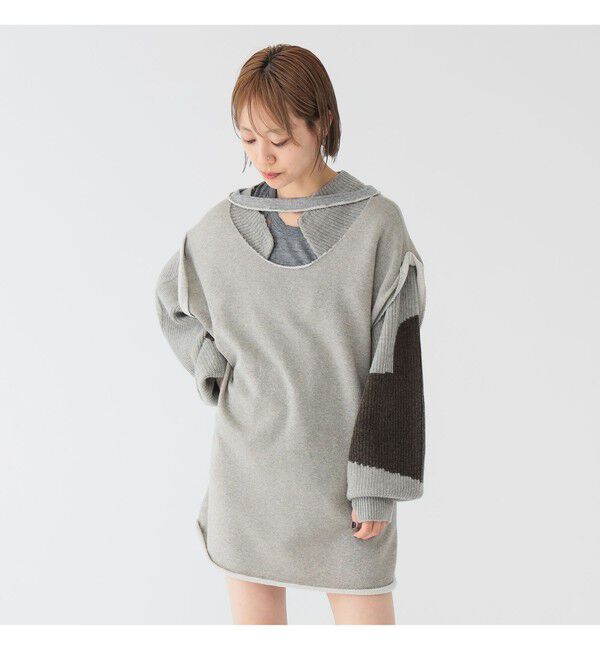 BEAMSBOY「maturely / グリッターミニワンピース」|ワンピース|