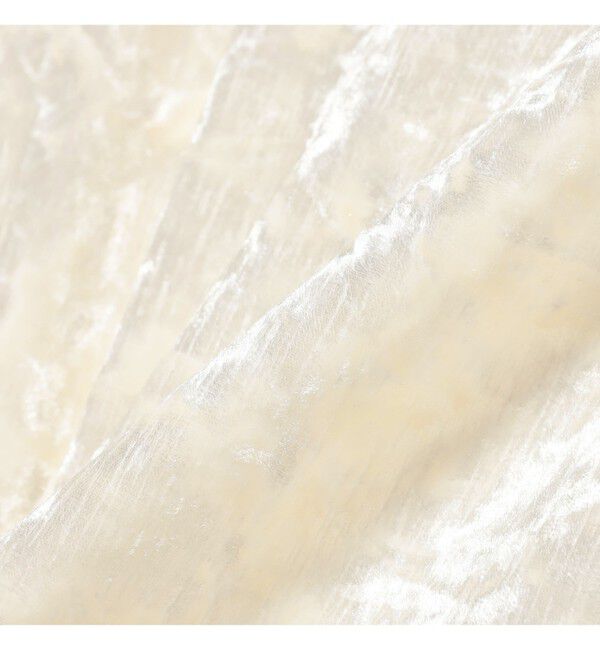 BEAMSBOY「maturely / ベロア ジッパー トップ」|Tシャツ・カットソー|