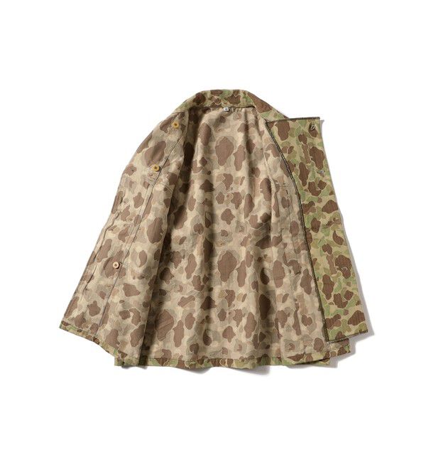 BEAMSBOY「【別注】BUZZ RICKSON'S / ヘリンボーン カモ ジャケット」|ブルゾン・スタジャン|