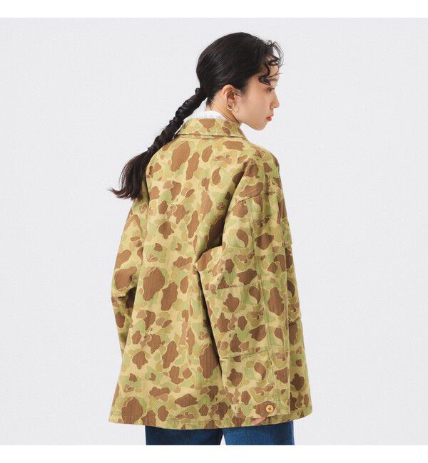 BEAMSBOY「【別注】BUZZ RICKSON'S / ヘリンボーン カモ ジャケット」|ブルゾン・スタジャン|