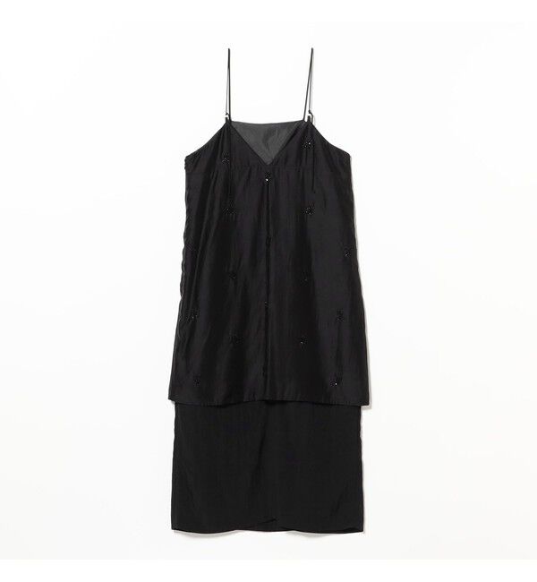 Ray BEAMS 「ビーズ 刺繍 キャミ ワンピース」|ワンピース|