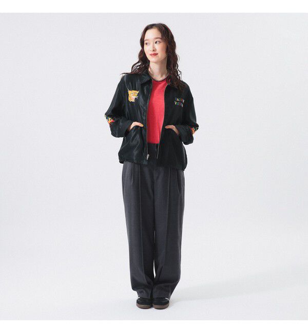 BEAMSBOY「【別注】テーラー東洋 / アセテート ベトナム ジャケット」|ブルゾン・スタジャン|