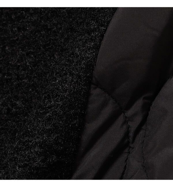 Ray BEAMS 「RBS / キルティング キリカエ コート」|ダッフルコート|