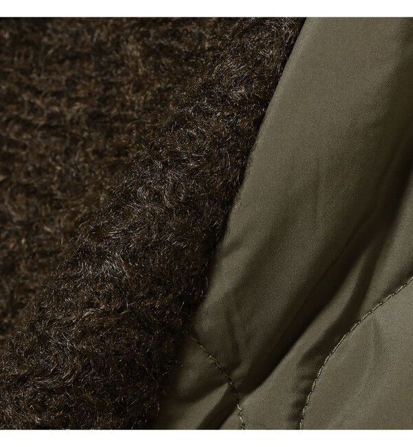 Ray BEAMS 「RBS / キルティング キリカエ コート」|ダッフルコート|