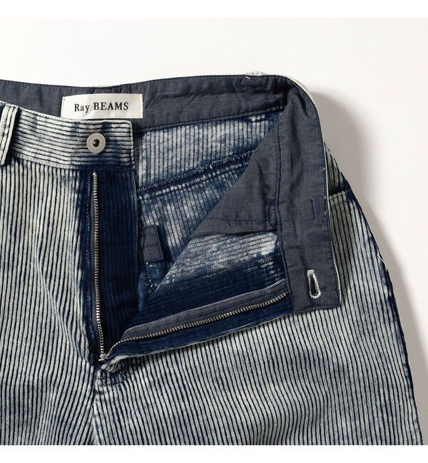 Ray BEAMS 「コーデュロイ 5ポケット ワイド パンツ」|チノ|