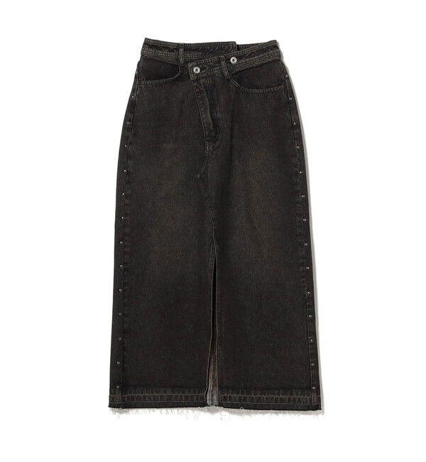 Ray BEAMS 「デニム サイド スタッズ スカート」|スカート|