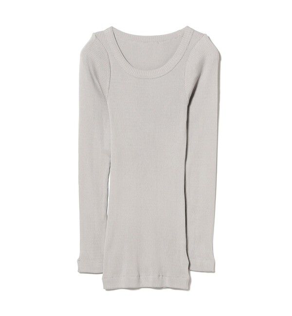 Demi-Luxe BEAMS 「AK+1 / シルク コットン 丸胴 プルオーバー」|Tシャツ・カットソー|