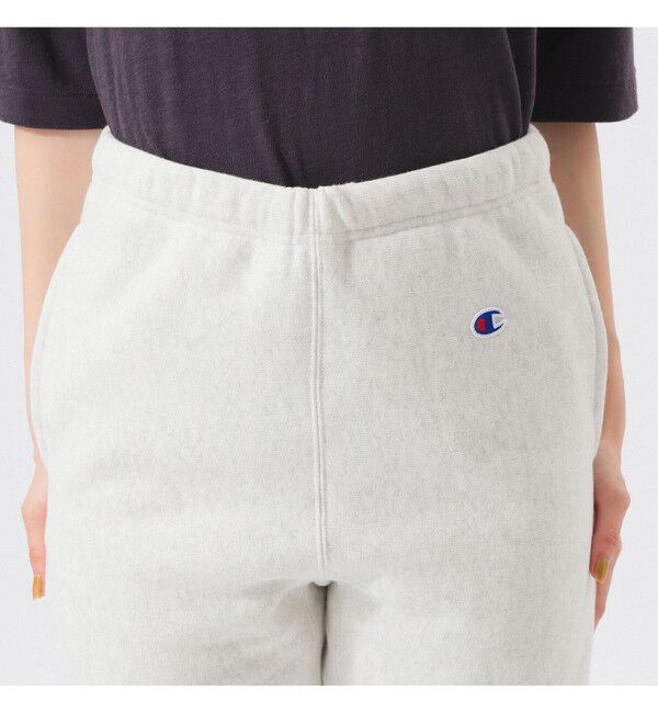 BEAMSBOY「【別注】Champion / バックプリント リバースウィーブ(R) スウェット パンツ」|チノ|