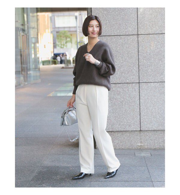 Demi-Luxe BEAMS 「フォックスウール ホールガーメント ニット」|ニット・セーター|