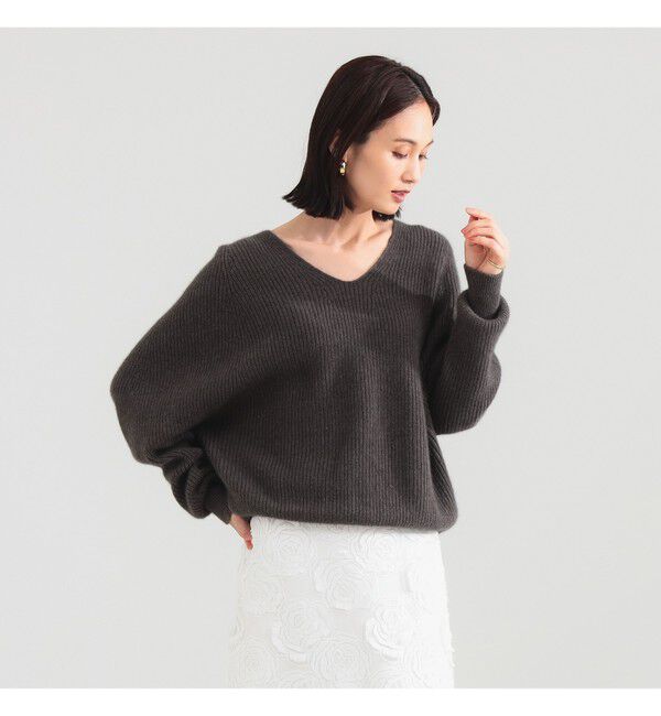 Demi-Luxe BEAMS 「フォックスウール ホールガーメント ニット」|ニット・セーター|