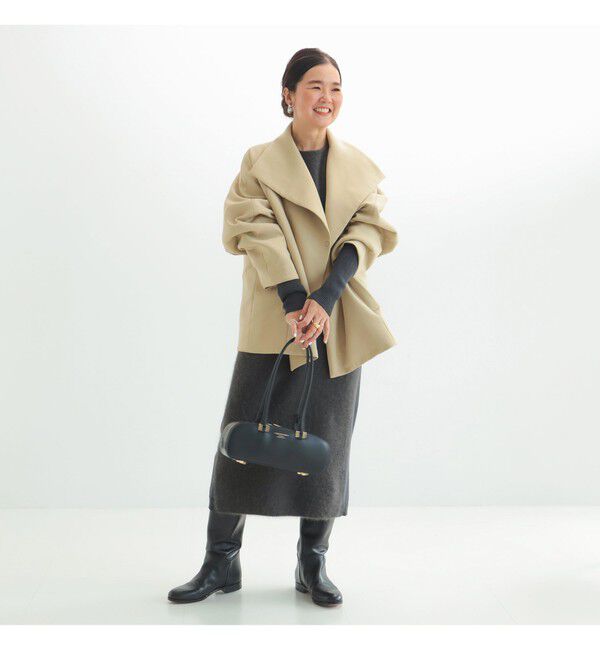 Demi-Luxe BEAMS 「スタンドネック 中綿ブルゾン コート .M」|ダッフルコート|